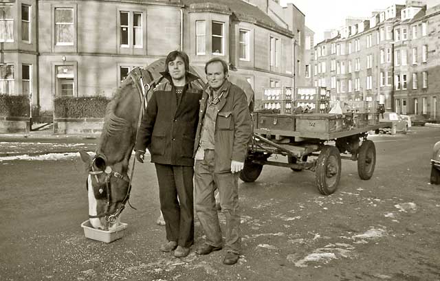 St Cuthbert's Milk Deliveries  -  January 1985