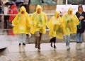 Photograph by Peter Stubbs  -  Edinburgh  -  August 2002  -  Wet afternoon in the Royal Mile
