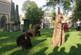 A scene from Frantic Redhead Productions' play 'Macbeth' - Edinburgh Fringe Festival, August 2007