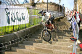 Urban Downhill Cycling Event  -  Edinburgh -  October 6, 2007