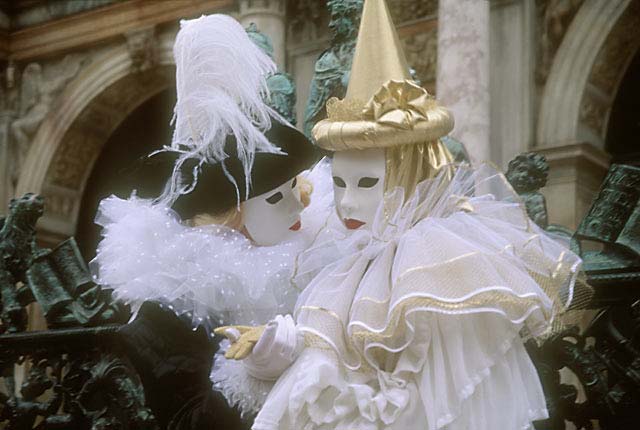 Photograph by Peter Stubbs  - Venice Carnival - 1