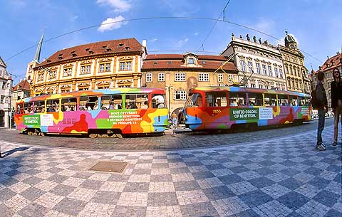 Prague  -  Trams