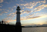 Clouds over Newhaven in the Firth of Forth  -  September 2005