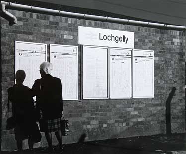 Scottish Railway Stations  -  Lochgelly  -  12 October 1998