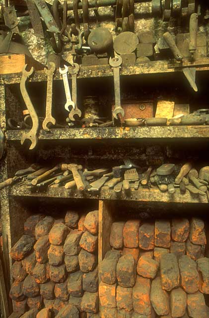 Whitechapel Bell Foundry  -  Tools and Bricks