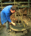 Whitechapel Bell Foundry  -  Starting to Create the Mould