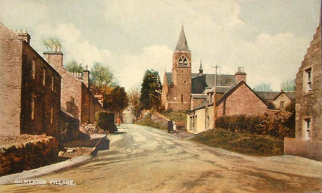 Postcard by an unidentified publisher  -  Gilmerton Village