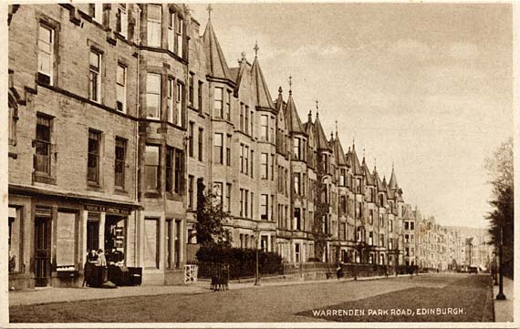 Postcard by an unidentified publisher  -  Lauderdale Street