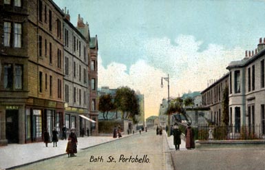 Portobello Bath Street  -  Post Card  -  Series No.4140