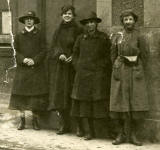 Four Ladies outside South Queensferry Post Office