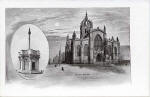 Postcard by unidentified publisher  -  St Giles Cathedral and Mercat Cross