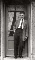 Bob Henderson at 41 Burdiehouse Avenue, aged 16