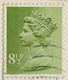 Queen Elizabeth II stamp  -  8.5p