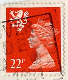 Queen Elizabeth II  -  Scottish stamp  -  22p