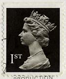 Queen Elizabeth II stamp  -  1st Class Postage