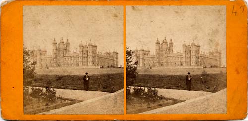 Stereo View of Donaldson's Hospital, Edinburgh  -  by Andrew Duthie, Glasgow