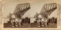 The Forth Bridges  -  Stereo photos of the Forth Rail Bridge