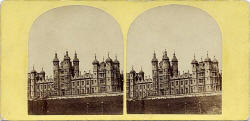 A stereo view by an unidentified photographer  -  Donaldson's Hospital