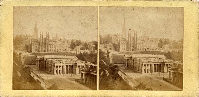 A stereo view by an unidentified photographer  -  National Galleries and Free Church of Scotland Offices