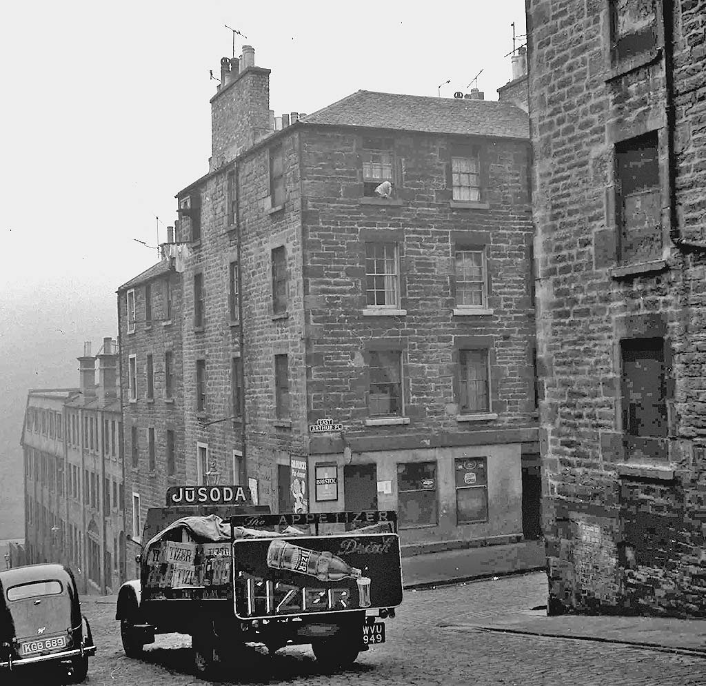 Arthur Street, East Arthur Place and a Tizer Lorry - 1960s