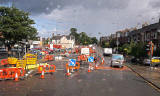 Ferry Road, Inverleith Gardens -  Road Works, 2009 