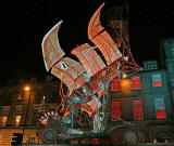 Edinburgh's Hogmanay  -  'The Night Afore'  -  Street Theatre in George Street