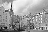 Looking up West Bow towards Victoria Street from the East End of the Grassmarket