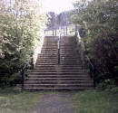 Dumbiedykes  -  Steps leading from Heriot Mount to Salisbury Crags in Holyrood Park