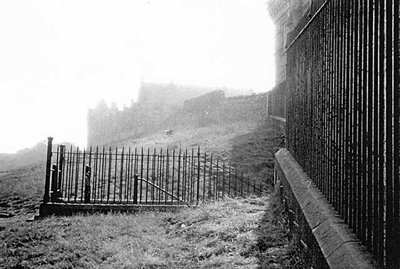 Dumbiedykes Survey Photograph - 1959  -  Steps leading from Heriot Mount to Holyrood Park