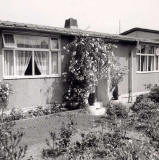 Prefab at 4 Hyvot Terrace, Gilmerton  -  photo taken 1961