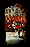 Image derived from a photograph of East Entry to James Court  -  looking towards the Royal Mile  -  Picture 1b