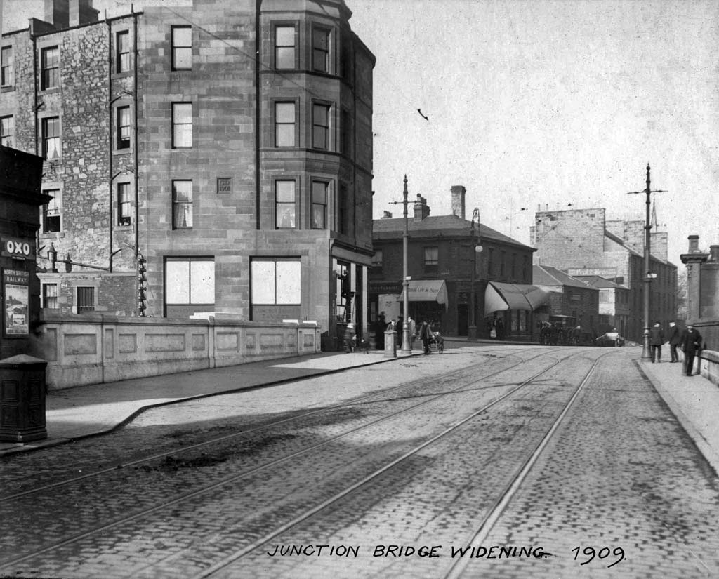 Junction Bridge, Leith  -  Road Widening  -  1909