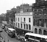 Looking down Leith Street, 1973
