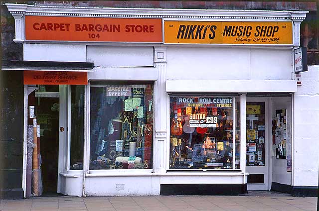 Edinburgh Shops  -  102+104 Leith Walk  - 1998