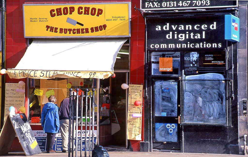 Edinburgh Shops  -  281+283  Leith Walk  -  1999