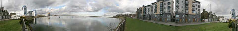 'Three hundred and sixty degree view' from Lower Granton Road