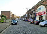 Looking to the east along Manderston Street, Leith - 2011