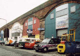 Manderston Street and the Arches of the Caledonian Railway