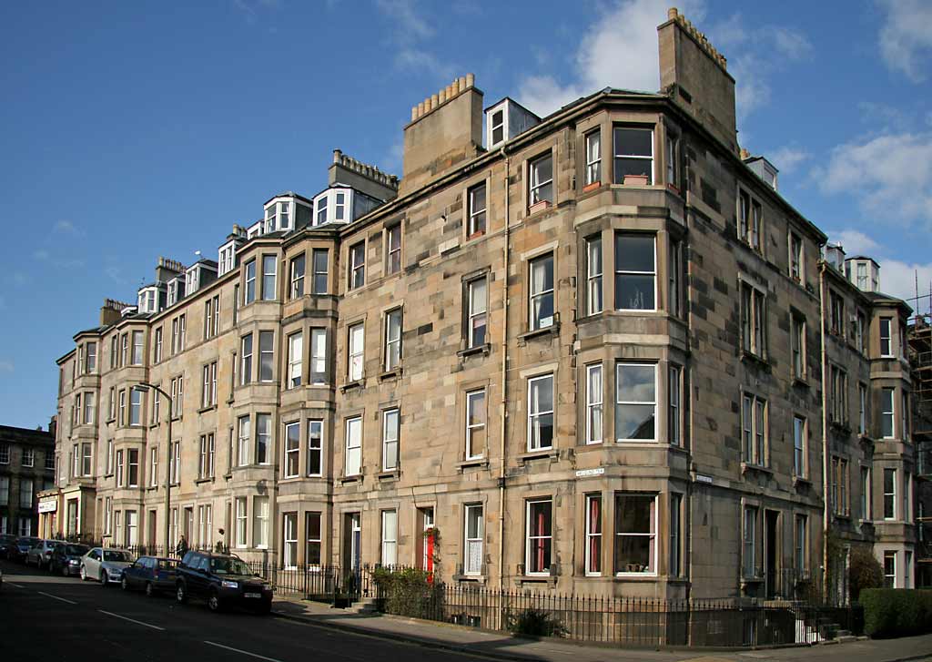 Megland Terrace and Bellevue Street, Broughton, Edinburgh