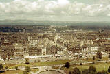 Looking over Princes Street and across to the Firth of Forth, from Edinburgh Castle  -  Autumn 1963