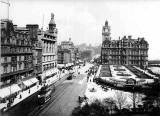 Princes Street  -  Looking east from the Scott Monument  -  1912