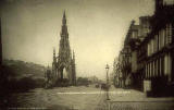 Princes Street  -  Looking West from NB Hotel  -  1860s