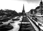 Princes Street  -  Looking West from NB Hotel  -  c.1940