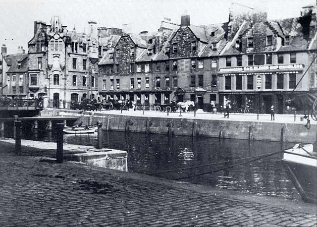 The Shore, Leith  -  An early view