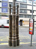 Lamp Post outside the side door of Jenners, South St David Street, Edinburgh