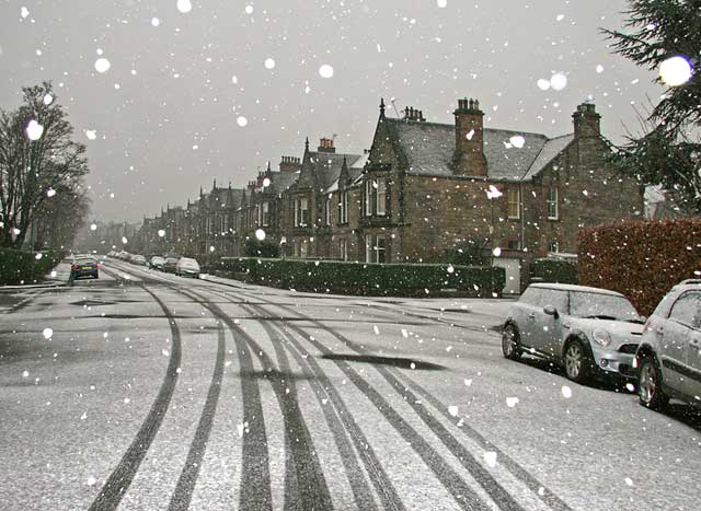 Stirling Road, Trinity, Edinburgh  -  January 2008