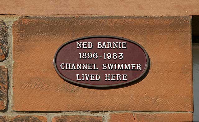 A Plaque on the wall of Windsor Mansions, Straiton Place, Portobello  -  Looking East  -  Photographed 2006