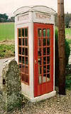 An example of a k3 telephone kiosk  -  photo from the Colne Valley Postal History Museum web site