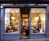 Shop at 40 Victoria Street, Old Town, Edinburgh  -  Photographed 13 November 2014