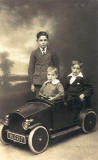 Three Brothers - photographed in William Lees' Studio